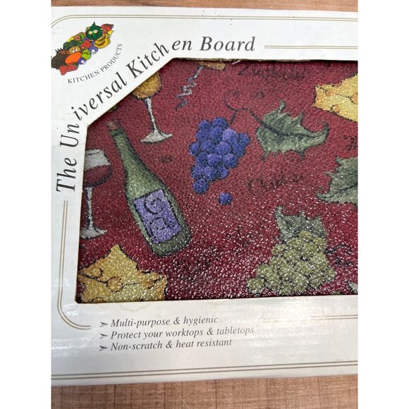 Wine-Themed Tempered Glass Cutting Board - Picture 3 of 3